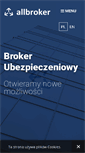 Mobile Screenshot of allbroker.pl